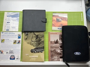 2005 Ford Expedition OWNERS MANUAL Navi Discs OEM Factory w/ Case.  - Picture 1 of 8