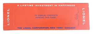 Postwar Lionel 217-16 Empty Sleeve for 217, 218, 220, 224, 225, 226 ALCOS EXC! - Picture 1 of 6