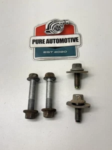 2003-2008 Nissan 350Z Rear Caster Control Arm Tension Rod Bolts Set Z33 OEM - Picture 1 of 4