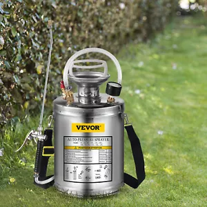 4L Spruzzatore Manuale a Pompa in Acciaio Nebulizzatore a Pressione Irrigazione - Imagen 1 de 12