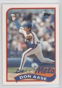 1989 Topps Traded Box Set Don Aase #1T