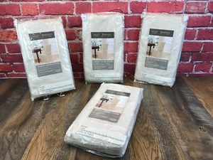 Lot of 4 - KATHY IRELAND HOME Garden Retreat Dining CHAIR COVER - NATURAL 41547 - Picture 1 of 15