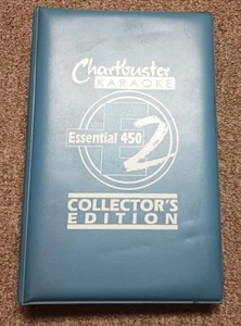 Chartbuster Karaoke Collector Edition The Essential 450 Song Vol 2 In Binder GUC - Picture 1 of 4