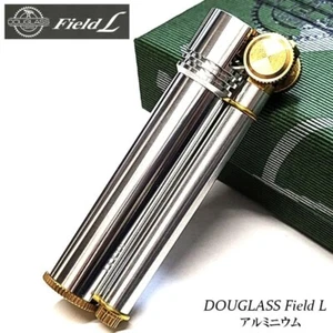 DOUGLASS : CLASSIC DESIGN : Cigarette OIL Lighter : Field L : Aluminum - Picture 1 of 13