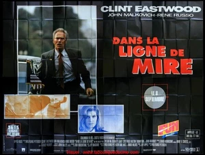 LA LÍNEA DE CARTA DE AJUSTE Cartel Cine GIGANTE 4x3 WIDE Movie Póster EASTWOOD - Imagen 1 de 1