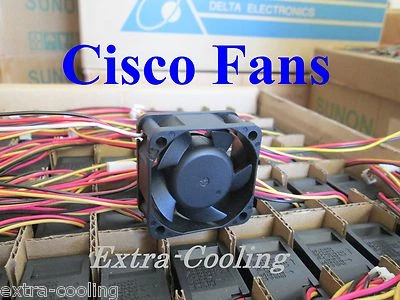 Brand New Replacement Fan for SUNON KDE1204PKVX 40mmx20mm 12V 3Pin for CISCO - Image 1 of 4