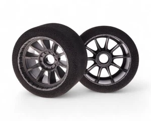 Matrix Racing Moosgummi 1/10 Formel 1 vorne 40 auf schwarzer Felge 59mm ... - Bild 1 von 1
