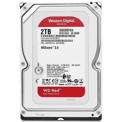 WD RED 2TB WD20EFAX 5400Rpm SATA III 256MB 3.5" Enterprise HDD NAS Hard Drive - Image 1 of 4