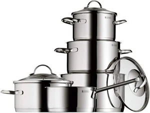 Provence Plus Topfset Induktion, 5-teilig, Kochtopf Set mit Glasdeckel - Foto 1 di 5