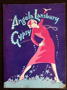 Angela Lansbury - 2 Signed Letters - Stationary + Vintage Program - Gypsy - 1975 - Picture 1 of 3