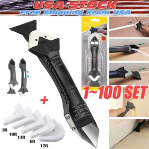 5 in 1 Silikon Dichtstoff Entferner Werkzeug Kit Set Schaber Abdichten Schimmel Entfernung USA - Bild 1 von 11