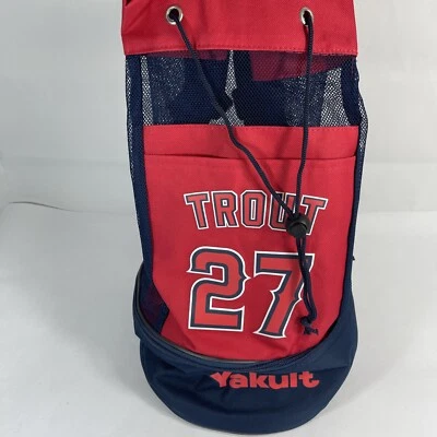 Mike Trout #27 Los Angeles Angels Yakult SGA Cooler Backpack NEW - Image 1 of 4
