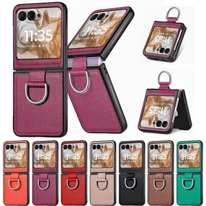 Funda delgada antideslizante a prueba de golpes con soporte de anillo para Motorola Razr Ultra 2025/Razr 2024 - Imagen 1 de 19