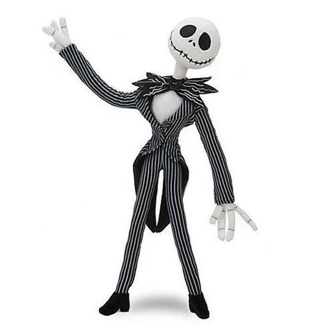 Disney Nightmare Before Christmas Jack Skellington 12" Plush NWT USA SELLER Cover