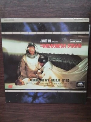 LASERDISC The Andromeda Strain, Arthur Kill, Letterbox, 1990 Foto 1 de 2