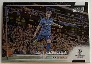 2022 Topps Stadium Club Chrome UEFA #39 DOMINIK SZOBOSZLAI RB LEIPZIG