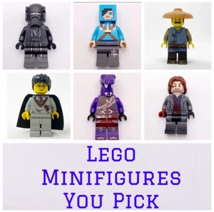 LEGO Minifigures Star Wars Harry Potter Ninjago Minecraft Castle City - You Pick - Picture 1 of 87