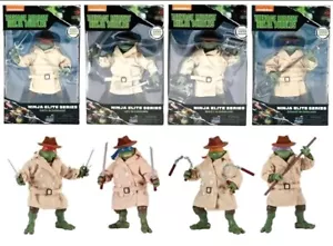Teenage Mutant Ninja Turtles in Disguise 1990 Movie Actionfiguren - 4er Set - Bild 1 von 8
