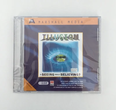 Illusion: Is Seeing Believing? [PC CD-ROM] Win 95/98 or Mac7.0 - Factory Sealed - Image 1 of 2