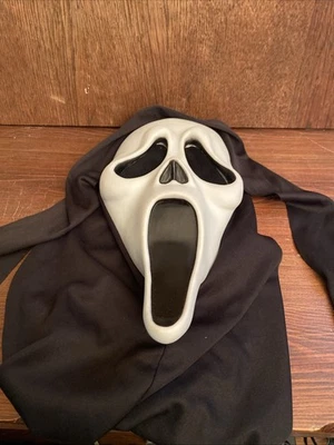 Vintage glow in the dark Scream Ghost Face mask #9206 Fun World Easter Unlimited - Image 1 of 4