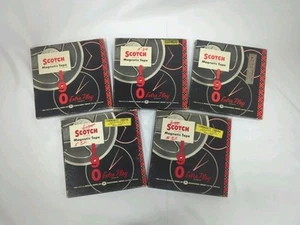 Scotch Magnetic Tape Reel to Reel Extra Play 1/4 x 1800 No 190A-18-100G Lot Of 5 - Picture 1 of 5