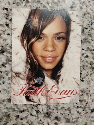 Rare Faith Evans A FAITHFUL CHRISTMAS Promo CD in Gatefold Sleeve 11 Tracks Foto 1 de 4