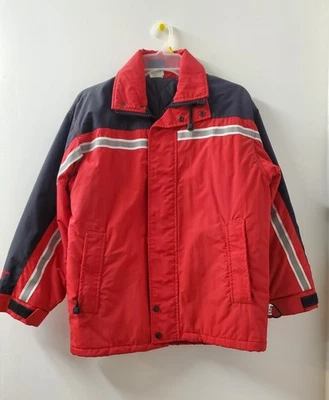 Chaqueta de invierno roja Saskatoon Sports Council talla YL Foto 1 de 4