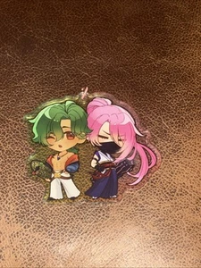 SK8 the Infinity Cherry Blossom Couple Acrylic Keychain Keyring - Picture 1 of 7