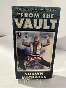 WWE - From The Vault: Shawn Michaels (VHS, 2003) WWF WCW Wrestling HBK Austin - Bild 1 von 4