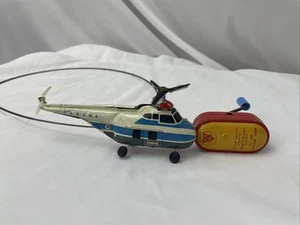 Vintage Made In Western Germany Arnold Wind Up Toys Sabena Helicopter - Picture 1 of 4