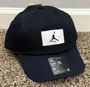 Nike Air Jordan Club Cap Black Flight Adult Unisex Hat FD5181-010 Size L/XL NWT - Picture 1 of 6