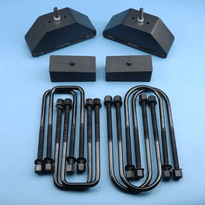 Leveling Lift Kit Front 3" Rear 2" 3.5" Axle 4WD W/ Auxiliary F250 F350 80-86 - Image 1 of 4