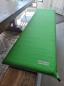 Therm-a-Rest Trail Lite Regular Green Sleeping Pad Excellent Condition - Picture 1 of 4