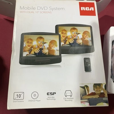 RCA DRC79108 10 inch Dual Screen Mobile DVD System - Image 1 of 4