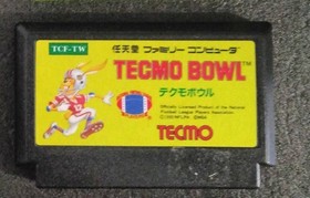 Software Only Tecmo Bowl Famicom Tecmo TECMOBOWL 1990 Heisei 2 FC American Footb