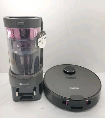 Eureka NER E10s Robot Vacuum with Bagless Self Emptying Station (Works With App) - Image 1 of 4