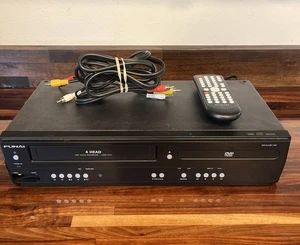 Funai DV220FX4 Dual Deck DVD Player / Videorecorder Kombi getestet mit Fernbedienung und AV Kabel - Bild 1 von 11