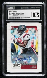 2019 Score Rookies Signatures Deebo Samuel #354 CGC 8.5 Rookie Auto RC - Picture 1 of 3