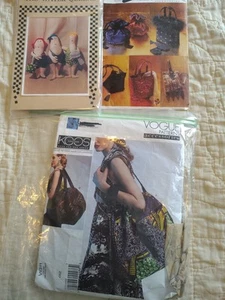 2012 Vogue 1311 Koos Van Den Akker Couture Lined BAGS sewing pattern UNCUT Lot 4 - Picture 1 of 8