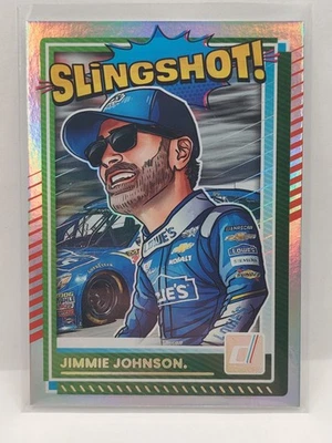Jimmie Johnson 2025 Panini Donruss Racing #6 Slingshot SSP Estuche Hit NASCAR  Foto 1 de 2