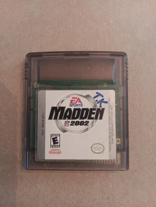 Madden NFL 2002 - Nintendo Gameboy Color GBC Cartridge GETESTET - Bild 1 von 3