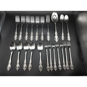 Oneida Distinction Deluxe Raphael Edelstahl Besteck 22-teiliges Mix-Set - Bild 1 von 7