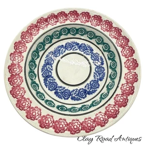 Argillus 1874 Shipwreck bowl found on seabed 1992 Spongeware great color - Picture 1 of 15