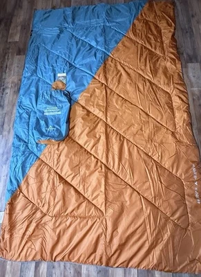 $89 Teton Camping Outdoor Blanket Acadia 2 Person Oversized 94” x 62” Mammoth - Image 1 of 4
