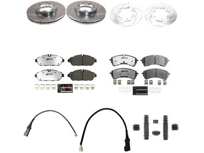 Kit de pastillas de freno y rotor Power Stop 82526TQFZ para Ford Transit-250 2020 Foto 1 de 2