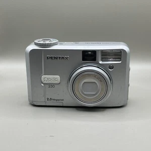 Pentax Optio 230 2.0 MP Digital Camera NO POWER FOR PARTS OR REPAIR - Picture 1 of 7
