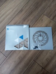 Rotor de disco de bicicleta fijo de acero inoxidable Aztec 6B 140 mm - Imagen 1 de 6