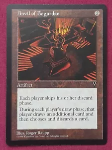 Magic The Gathering VISIONES YUNQUE DE BOGARDAN tarjeta artefacto Magic The Gathering Magic The Gathering - Imagen 1 de 2