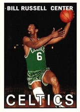 2007-08 Topps Bill Russell Missing Years #BR67 Bill Russell Boston Celtics HOF