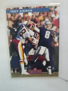 HOF'er TROY AIKMAN Cowboys 1992 Pro Line Profiles 1 of 9 Football Card #181 - Picture 1 of 3